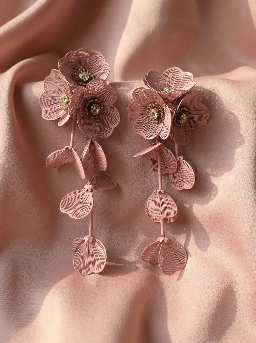 Rose Petal Elegance Jewelry Set