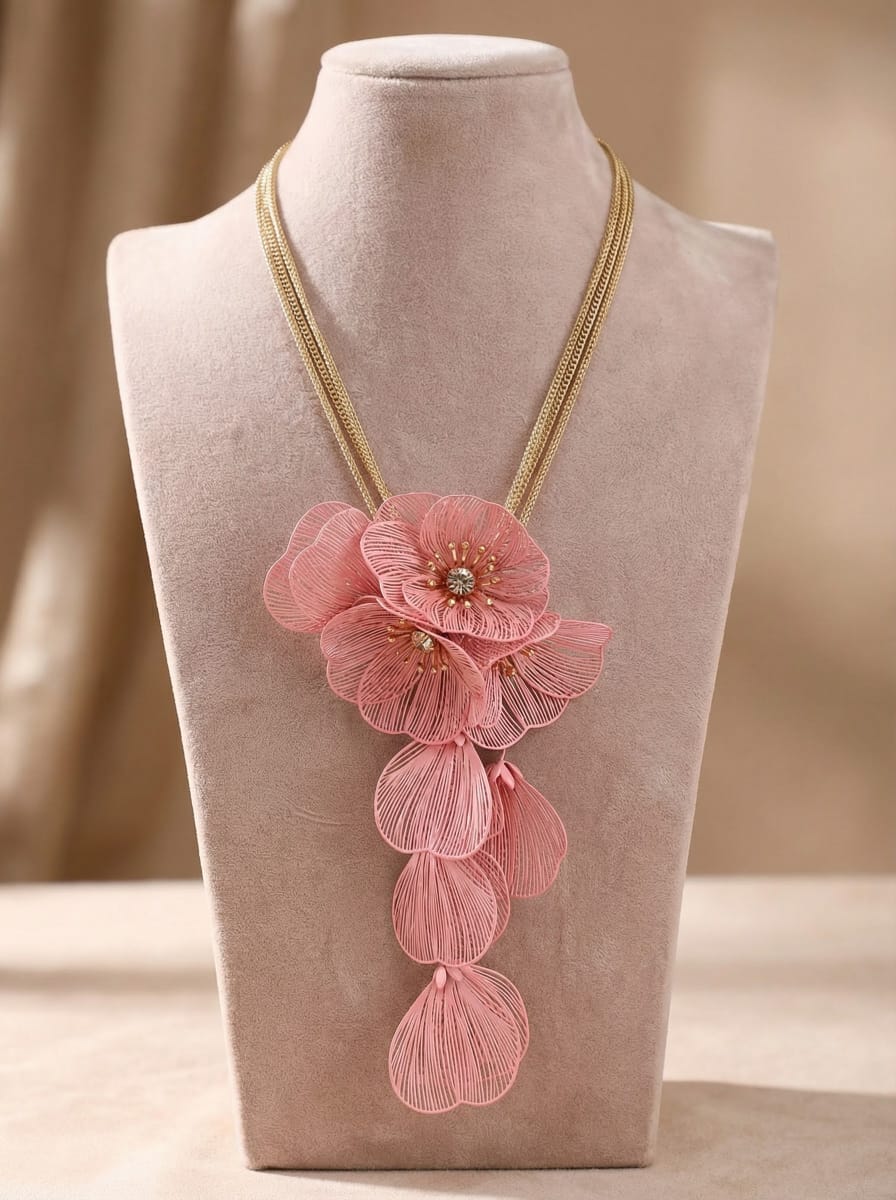 Rose Petal Elegance Jewelry Set
